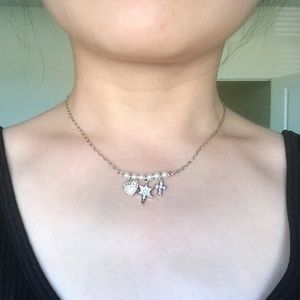 🆕 Swarovski Romeo & Juliet movie crystal necklace